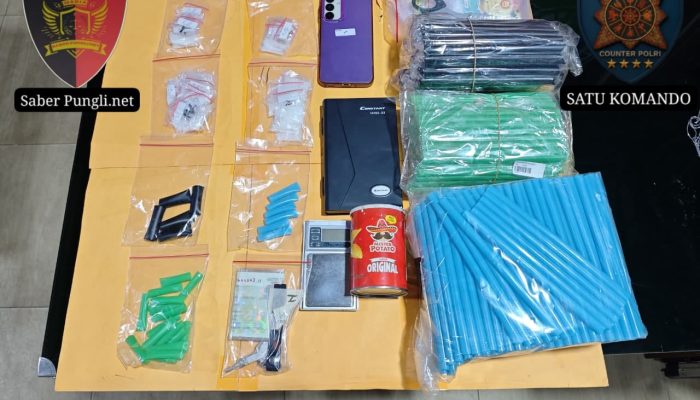 Polres Ngawi Amankan Pengedar Sabu dengan Barang Bukti 39 Gram