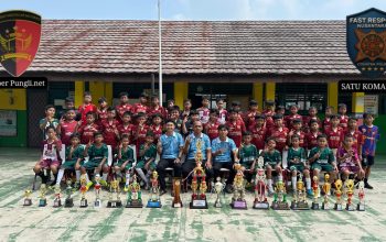 Banggakan Kota Bekasi, Skuad Muda SDN Jatiluhur 2 Angkat Piala U-9 dan U-12 di Ajang Futsal Fourpeo