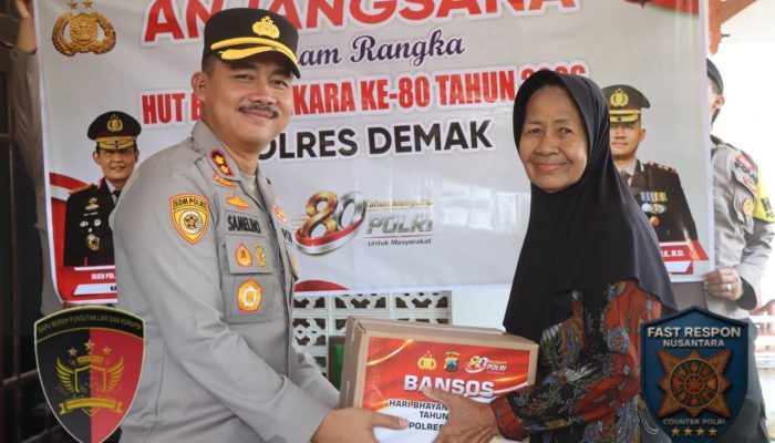 Kapolres Demak : Jasa Purnawirawan dan Warakawuri Tak Pernah Dilupakan