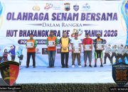 Polres Kudus Gelar Senam Bareng Ratusan Warga, Hadirkan Pasar Murah hingga Cek Kesehatan Gratis di Hari Bhayangkara ke-80