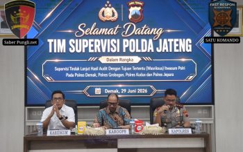 Polda Jateng Perkuat Profesionalisme Personel Lewat Supervisi Penggunaan Senpi di Polres Demak