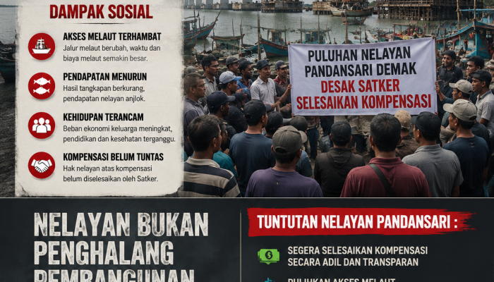 Nasib Nelayan Sayung, Tergencet Proyek Tol atau Menunggu Janji Perlindungan? Di tengah pembangunan Jalan Tol