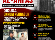 Media Datangi Padepokan Al-Anfas, Pimpinan Tidak Hadir dalam Klarifikasi
