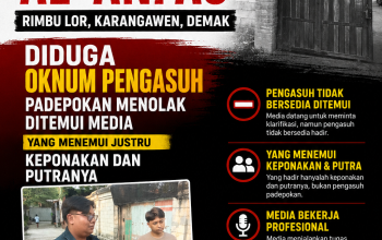 Media Datangi Padepokan Al-Anfas, Pimpinan Tidak Hadir dalam Klarifikasi