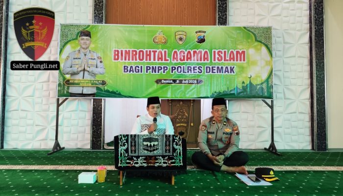 Binrohtal Polres Demak Tekankan Pentingnya Keharmonisan Keluarga dalam Mendukung Pengabdian Personel