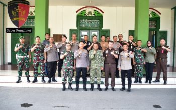 Perkuat Sinergitas, Dandim Terima Kunjungan Kapolres dan Kajari Grobogan