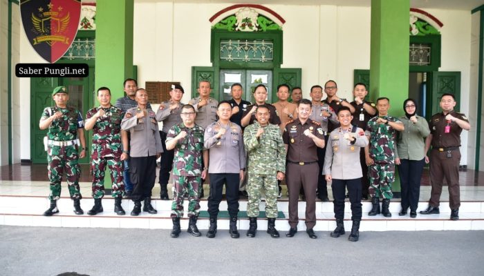 Perkuat Sinergitas, Dandim Terima Kunjungan Kapolres dan Kajari Grobogan