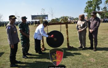 Satukan Langkah Membangun Negeri Dari Desa, Wakil Bupati Grobogan Pimpin Upacara Pembukaan TMMD Sengkuyung Tahap III Tahun 2026