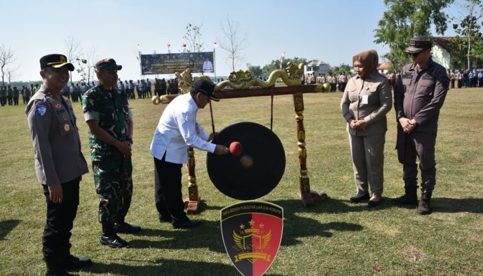 Satukan Langkah Membangun Negeri Dari Desa, Wakil Bupati Grobogan Pimpin Upacara Pembukaan TMMD Sengkuyung Tahap III Tahun 2026