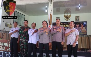 Pos Satkamling Karangsari Diresmikan, Kapolres : Keamanan Tanggung Jawab Bersama