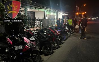 Razia Balap Liar di Kudus, Polisi Sita 19 Motor di Jalan Jenderal Sudirman