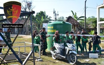 TNI AD Manunggal Air, Dua Titik Sumur Bor Desa Kedungrejo Segera Rampung