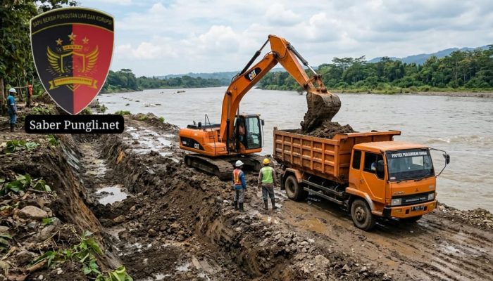 Galian C Diduga Ilegal di Lahan BBWS Pemali Juwana di Tedunan Kedung Jepara