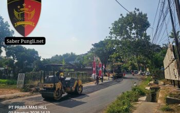 Komitmen PT. Praba Mas Hill: Gercep Laksanakan Pemadatan dan Perbaikan Jalan di Kalipancur