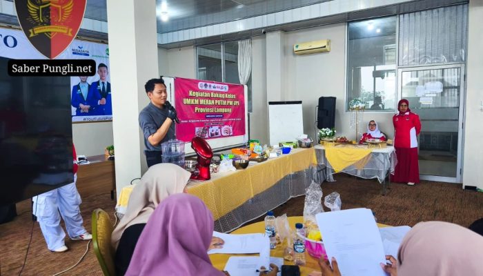 KELAS BAKING UMKM MERAH PUTIH PWDPI DIBUKA, 50 PESERTA SIAP BERKARYA DAN BERWIRAUSAHA