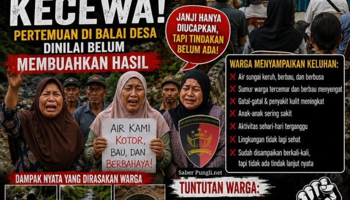 Warga Terdampak Dugaan Limbah Yayasan Al Chalimi SPPG–MBG Trengguli Kecewa, Pertemuan di Balai Desa Dinilai Belum Membuahkan Hasil