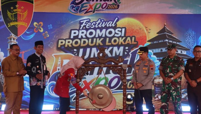 Kapolres Demak Bersama Bupati Buka Demak Expo 2026, Perkuat UMKM Lokal