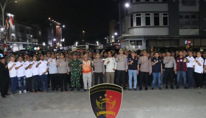 Jaga Kamtibmas di Malam Akhir Pekan, Polres Jakbar Gelar KRYD Bersama Tiga Pilar