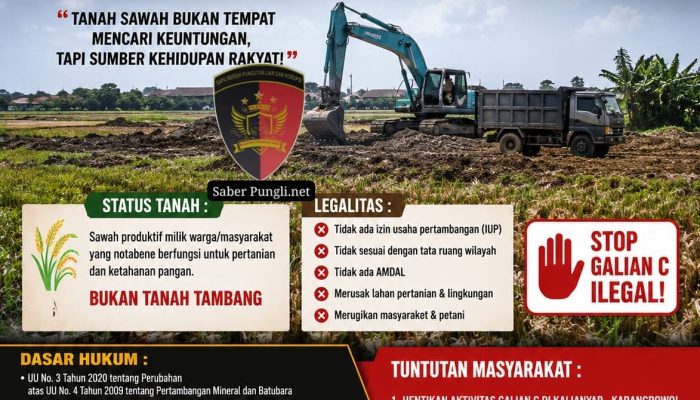Galian C di Kalianyar – Karangrowo, Wonosalam Demak Status Tanah Sawah & Legalitasnya