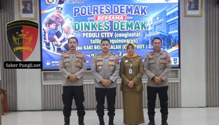Bhabinkamtibmas Jadi Ujung Tombak Deteksi Kaki Bermasalah di Demak