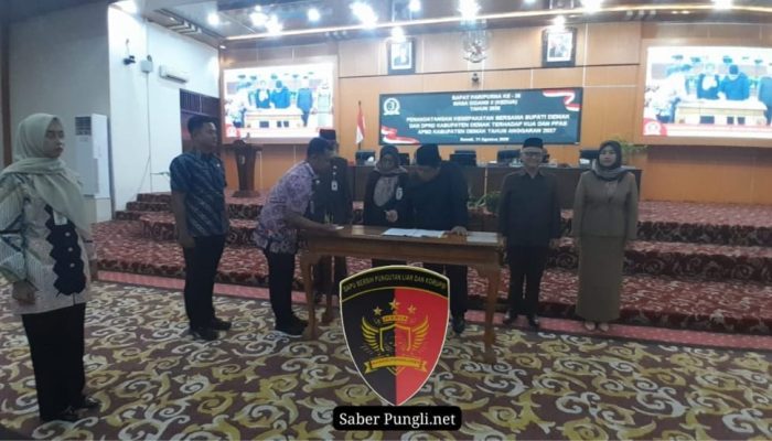 KUA – PPAS APBD Tahun Anggaran 2027 Ditandatangani DPRD Demak dan Bupati