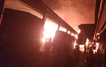 Kejadian Kebakaran di Sekitar Pasar Sedu, Demak