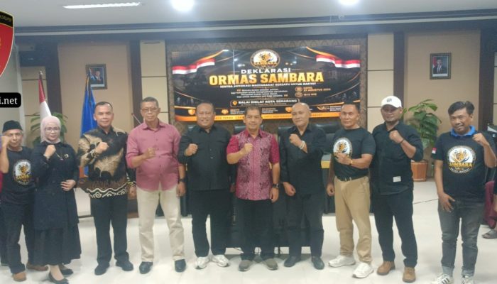 Dekarasi Ormas Sambara: Sentral Advocasi Masyarakat Bersatu Untuk Rakyat , Wujud Gerakan Masyarakat Yang Advokatif dan Berintegritas