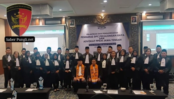 PPKHI Jateng Lantik 26 Advokat Baru, Perkuat Barisan Penegak Hukum dan Pengabdian kepada Masyarakat