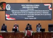 Jajaran Pemerintah Kabupaten Demak Menyaksikan / Mendengar Pidato Kenegaraan Presiden RI, HUT RI Ke: 81 Kemerdekaan