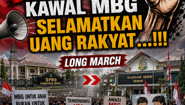 Demak Bergerak Kawal MBG, Selamatkan Uang Rakyat
