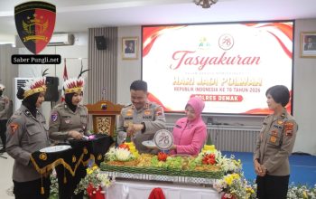 HUT ke-78 Polwan, Kapolres Demak Tekankan Dampak Nyata bagi Masyarakat