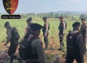 Waspadai Lahan Kering, Polisi Pati Gencarkan Patroli Cegah Karhutla di Kebun Sukoharjo Pati