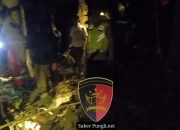 Polsek Gandrungmangu Gerak Cepat Tangani Kebakaran Lahan Warga Seluas 7.529 Meter Persegi