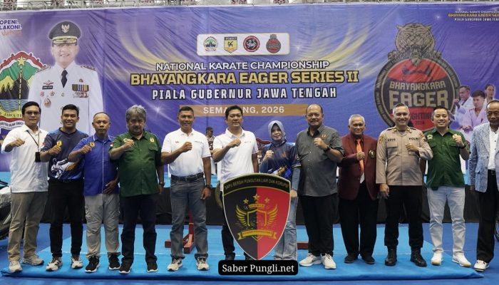 Semarang Bergema, Bhayangkara Eager Series II 2026 Sukses Hadirkan Karate Nasional