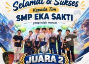 SMP Eka Sakti Sukses Sabet Juara 2 Mobil Legend E-Sport Competition Grafika Gametastic 2026