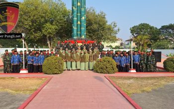 HUT TNI Ke-81, Kodim 0717/Grobogan Gelar Upacara Ziarah Nasional