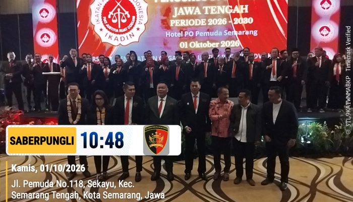 PELANTIKAN PENGURUS DPD IKADIN JAWA TENGAH PERIODE 2026–2030