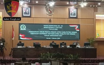 Pandangan Umum Fraksi-Fraksi DPRD Kabupaten Demak Terhadap Raperda APBD Kabupaten Demak Tahun Anggaran 2027
