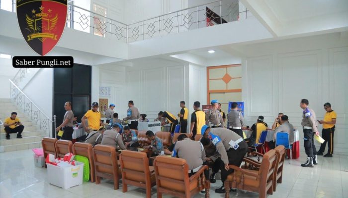 HUT Propam ke-24, Polresta Klaten Kumpulkan 55 Kantong Darah