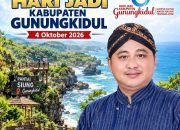 Menyambut HUT.196 Gunungkidul,Sugeng Nurmanto :Indah Alamnya,Ramah warganya,Maju Daerahnya Harus jadi Kenyataan