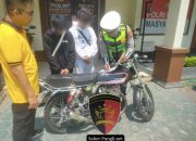 Jumping di Depan Petugas, Dua Pembalap Liar Kudus Akhirnya Diangkut ke Polsek