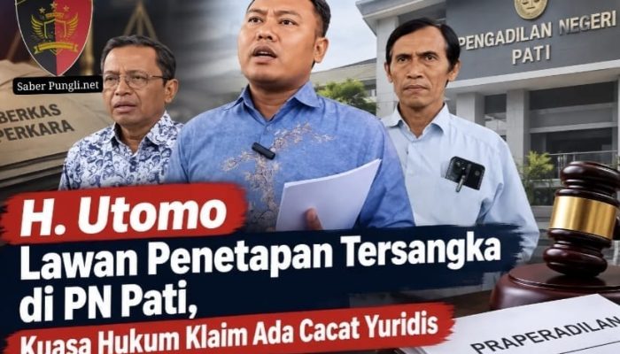 Kuasa Hukum H. Utomo Kritik Jawaban 20 Halaman Polresta Pati