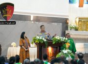 Safari Kamtibmas di Gereja Santo Athanasius Agung Semarang, Kapolda Jateng Tegaskan Komitmen Polisi Bersama Masyarakat