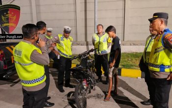Polres Kudus Amankan 6 Motor Diduga untuk Balap Liar, Knalpot Brong Jadi Sasaran KRYD
