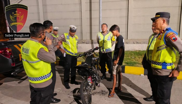 Polres Kudus Amankan 6 Motor Diduga untuk Balap Liar, Knalpot Brong Jadi Sasaran KRYD