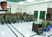 PENGARAHAN DANDIM 0717/GROBOGAN DALAM RANGKA PENYIAPAN VERVAL KEPADA PERWIRA DAN BABINSA