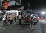 Resahkan Warga, Polsek Kembaran Banyumas Tertibkan Balap Liar Bersama Masyarakat, Puluhan Motor Ditindak